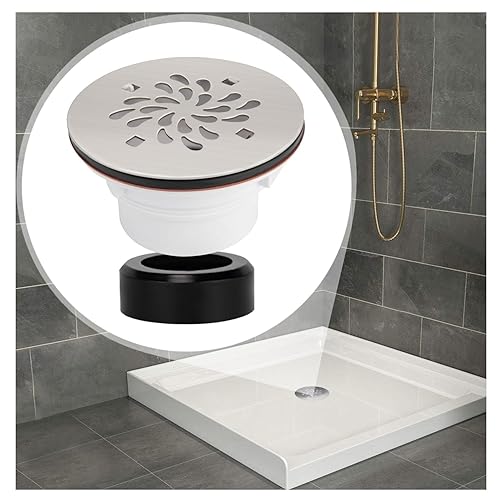 Uni-Green 4-1/4 inch Round Shower Base Drain - Solvent Weld