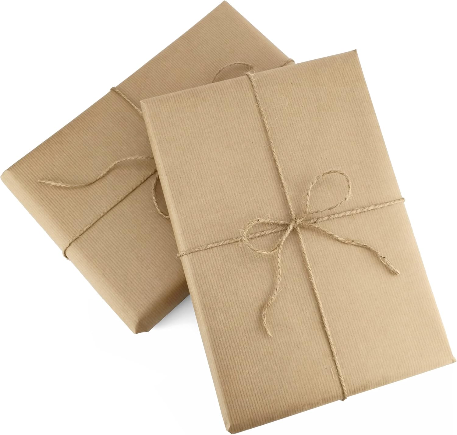 D.RECT 250 m Jute Twine Natural Brown Jute Cord | Packing Cord Gift Ribbon Craft Cord Decorative Cord | 1.2 mm Thickness | for: Packaging, DIY Arts & Crafts, Floristry, Decoration