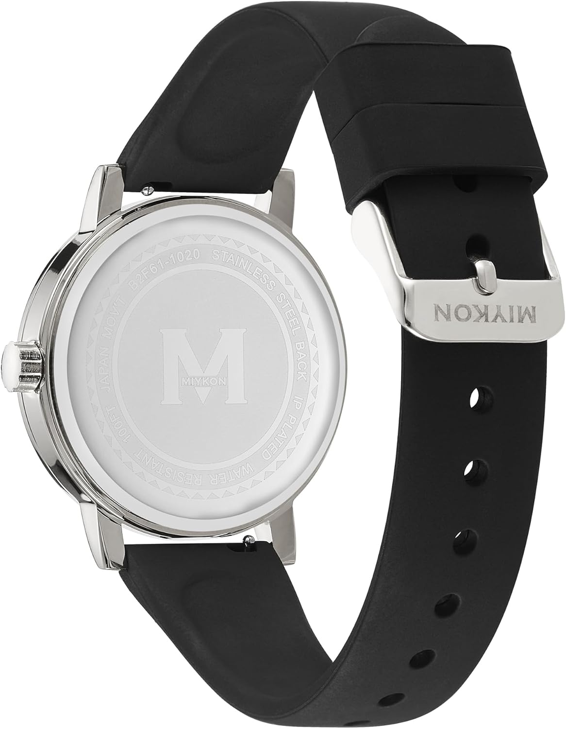 Miykon Nurse Watches for Men & Women - Analog Watch with Second Hand Nursing & Military Time - Second Hand Watch for Nursing with Soft Silicone Band - Ion Polished, Japan Quartz, Waterproof to 100ft - Image 6