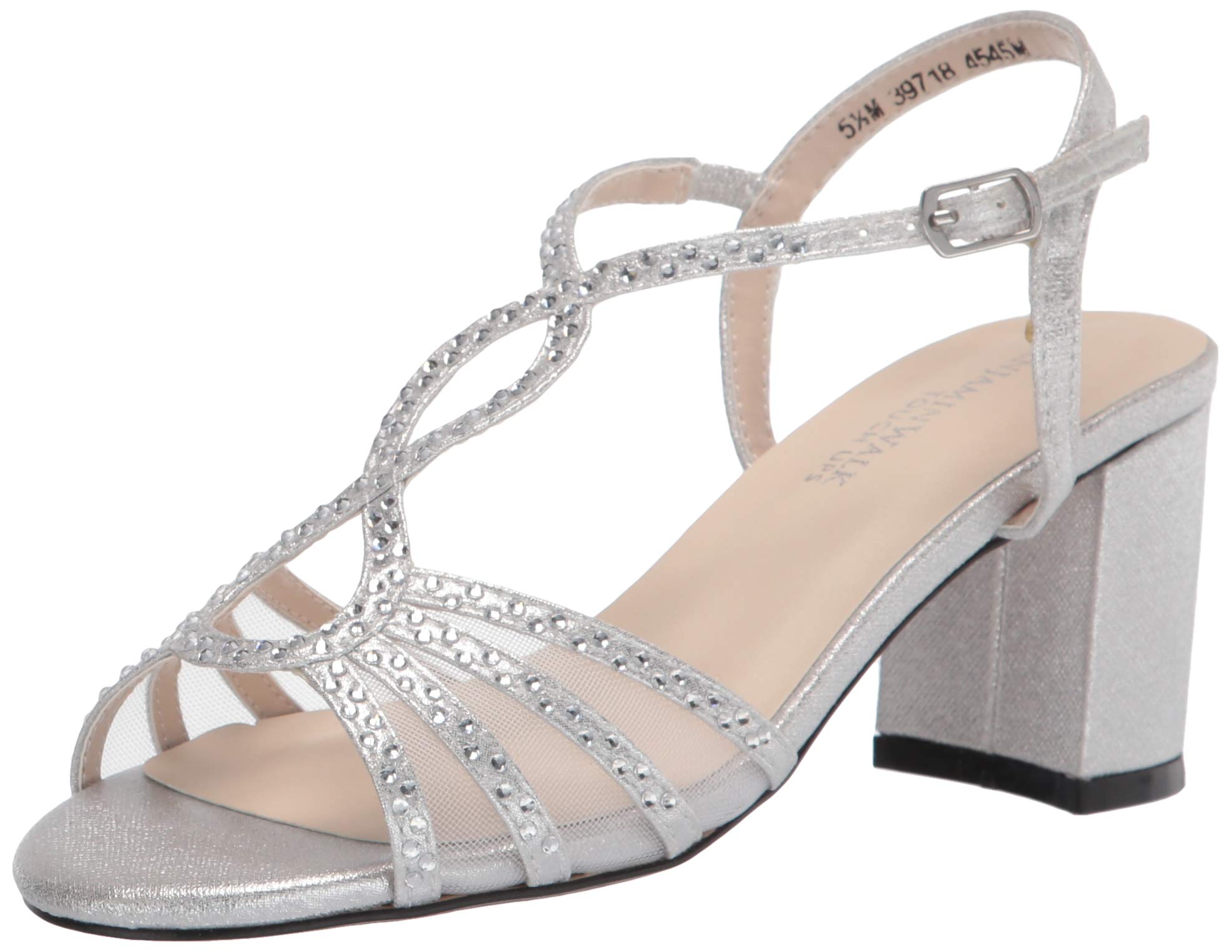 Touch Ups Women's T-Strap Block Heel Heeled Sandal
