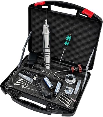MULTIPICK Kronos Electric Pick Set   [Made in Germany] Electric Tools for Locksmith   Professional Locksmith Pick   for Opening Doors and Locks   Lockpick Gun Set