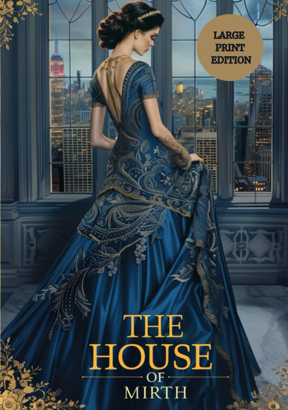 THE HOUSE OF MIRTH (LARGE PRINT EDITION): A tragic story of the struggle for dignity in a world of luxury, gossip, and loss