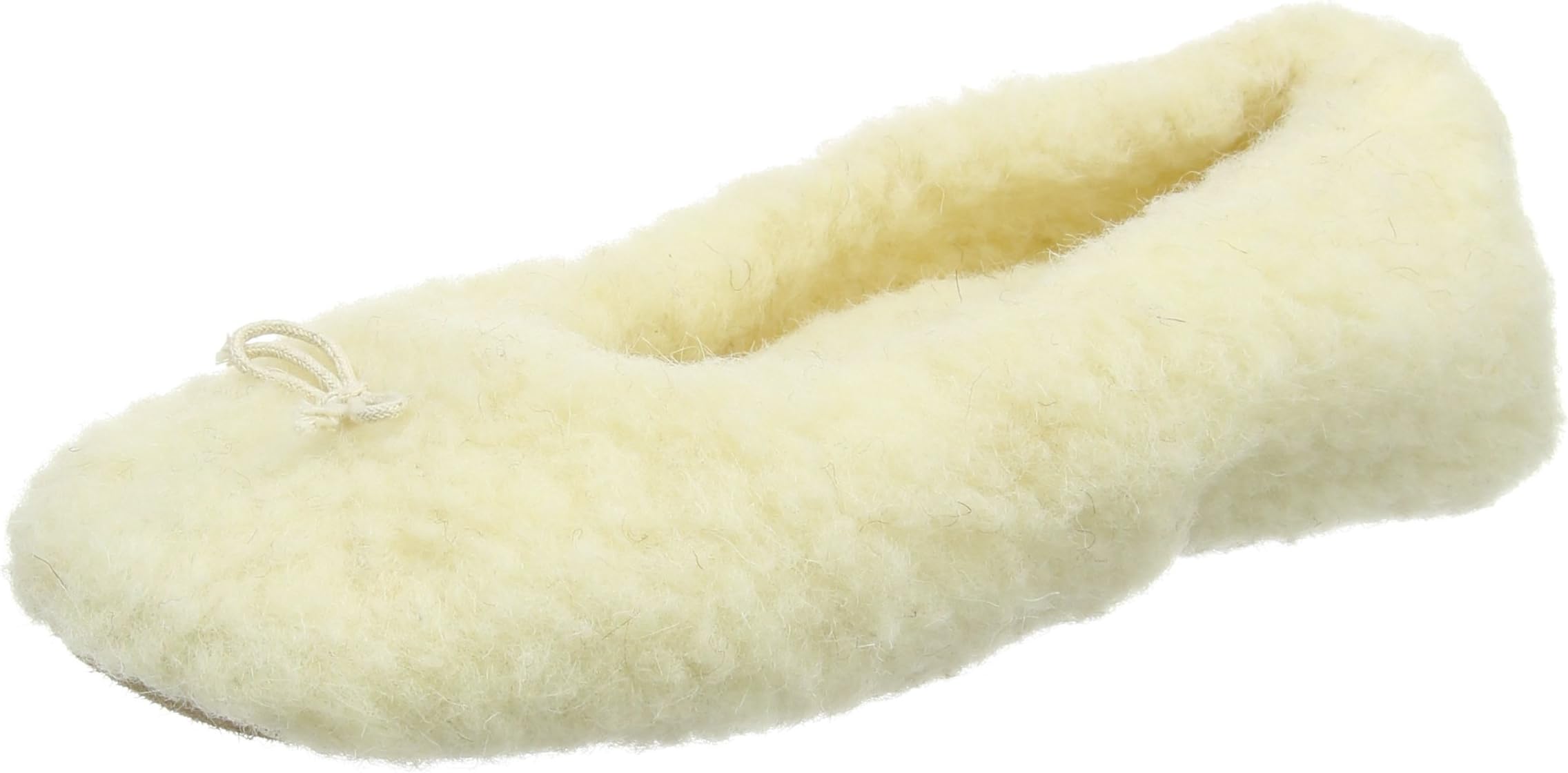 WOOLSIES Women's Viola Low-Top Slippers, Beige (Cream), 5 UK