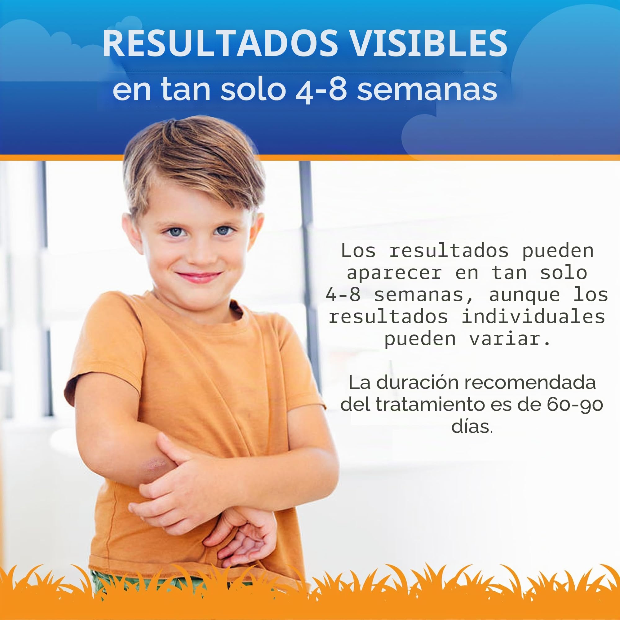 ScarAway Gel de silicona para cicatrices para niños, 100% de grado médico, ayuda a mejorar el tamaño, el color y la textura de las cicatrices hipertróficas y queloides en la cara y el cuerpo causadas