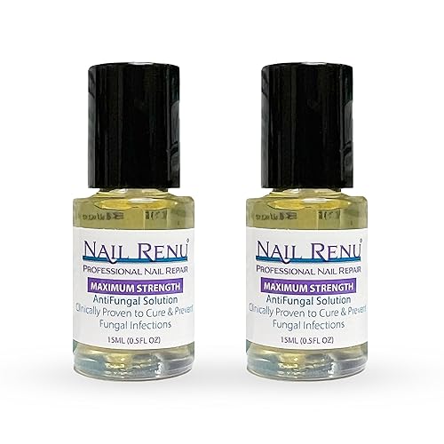 Tratamiento de hongos en las uñas de los pies extra fuerte  Reparación de uñas de acción rápida para uñas dañadas  1% de tolnaftato, ceremida III y