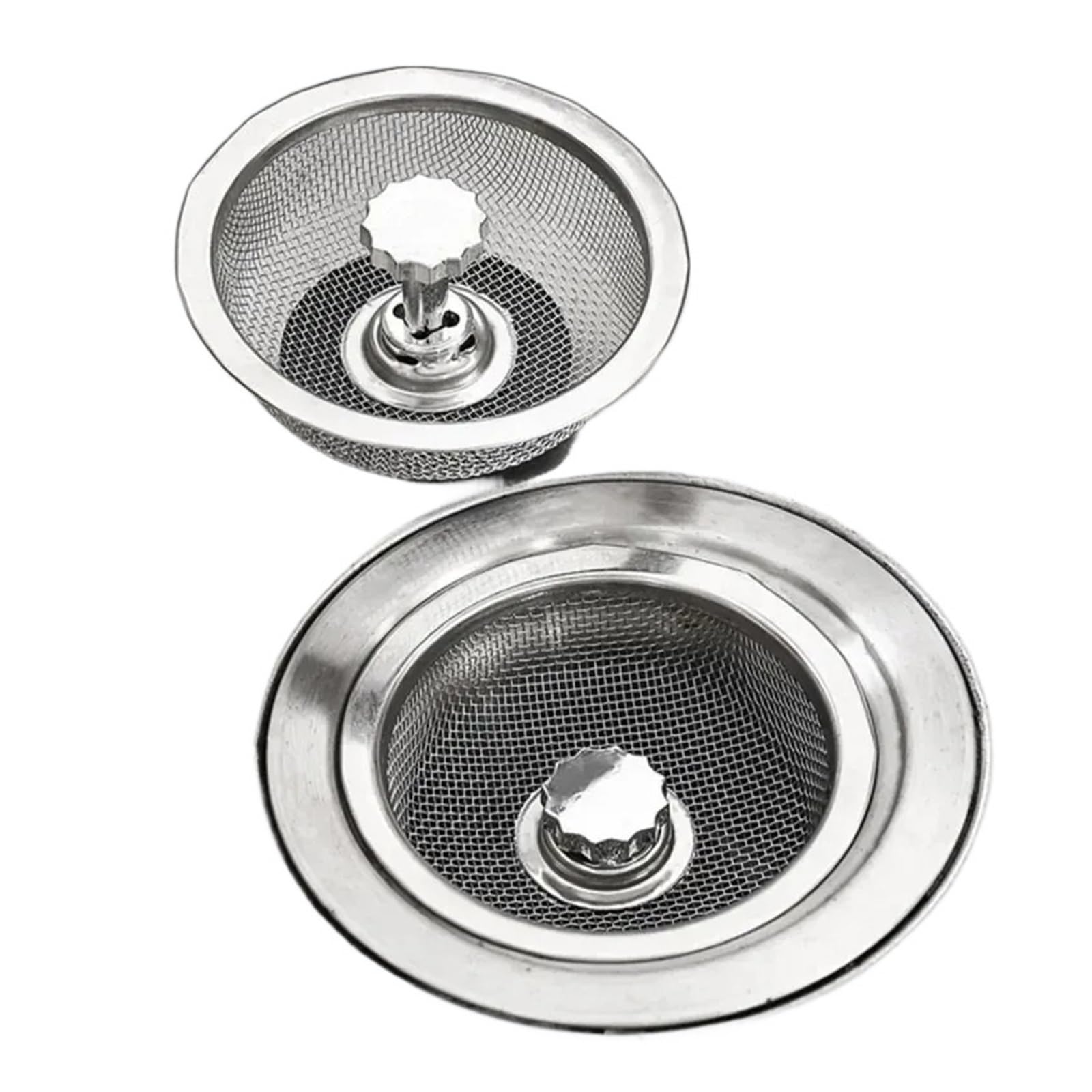 Filtro de acero inoxidable for fregadero de cocina, 1/2/10/30/100/200 Uds.