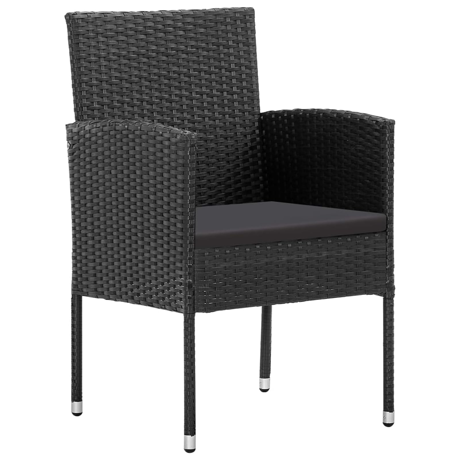 ATOMSTACK MAKER HOMELEN - Set di mobili da giardino da 9 pezzi, resistente alle intemperie, in rattan sintetico, tavolo e sedie con cuscini, per terrazza, giardino, balcone, sala da pranzo all'aperto