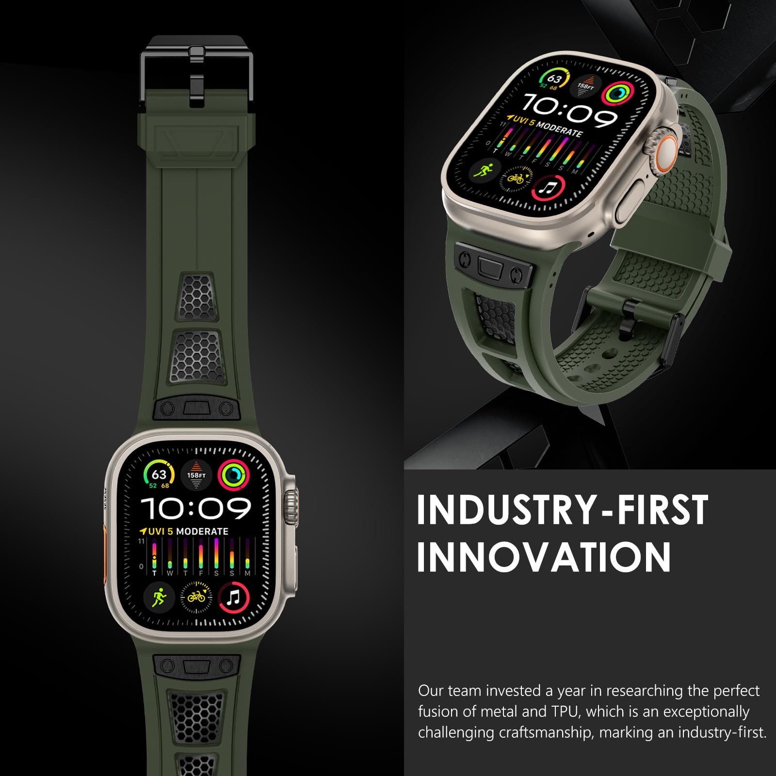 Dirrelo No Gap Strap Compatible With Samsung Galaxy Watch 7 6 5 4 FE, Soft Silicone Sport Band For Galaxy Watch 6/5 Pro Classic Women & Men, 40mm-47mm, MilkTea