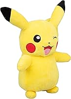 Vista 2 de Pokemon 12" Large Winking Pikachu Plush - Officially Licensed - Generation 1 Figure - Authentic Soft Stuffed Animal Toy - Gift for Kids, Boys, Girls