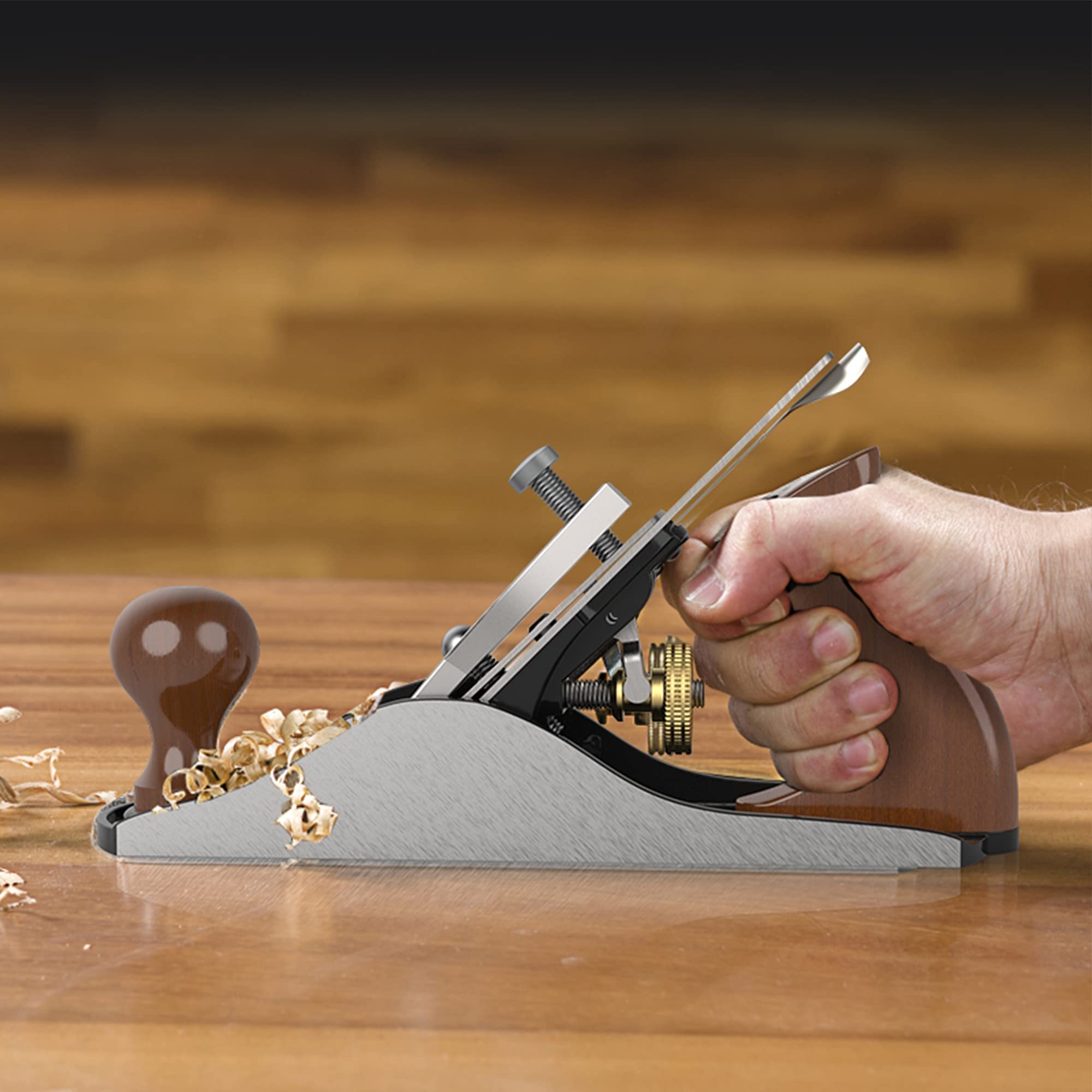 Cepilladora carpintería Plano de carpintería Cepillo Carpintero Herramienta Cepillado Carpintería Bricolaje perfecto para trabajar la madera recortar cepillar madera