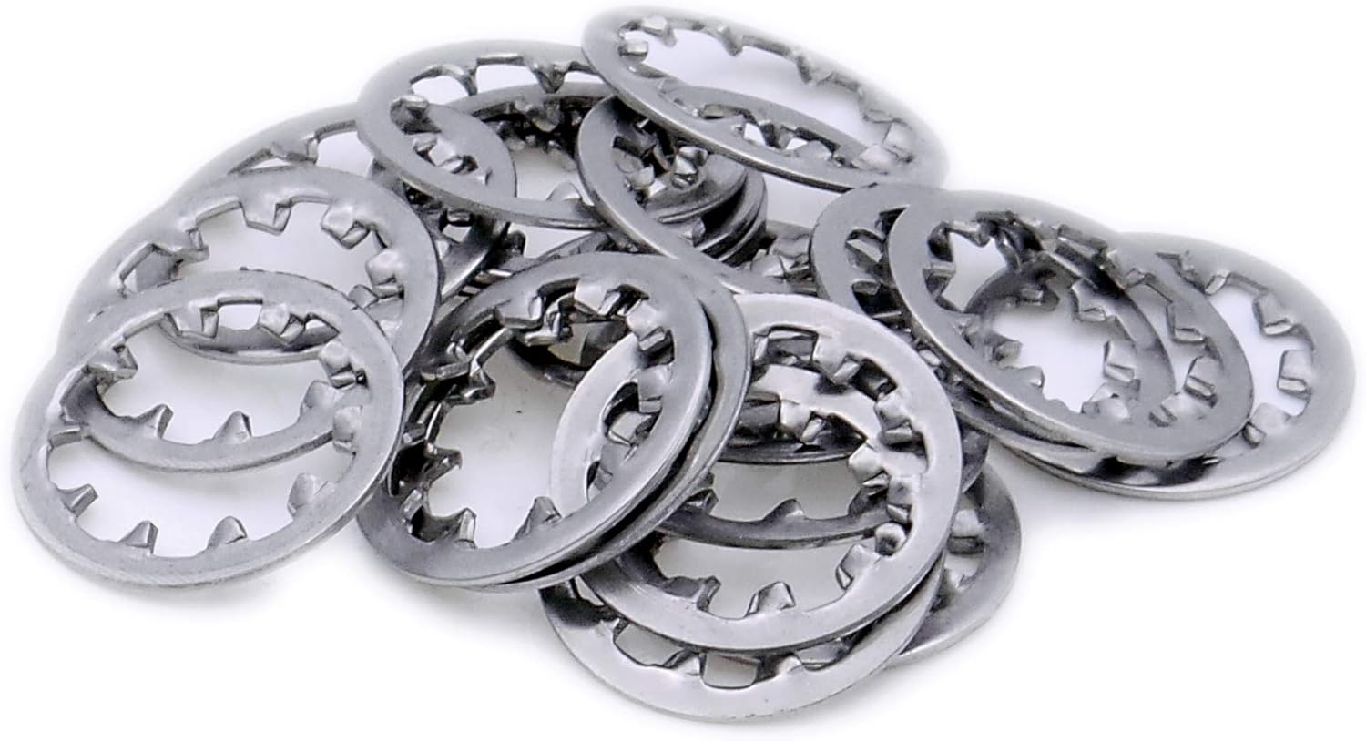 M10 (10mm) Shakeproof Washer (Internal) - Stainless Steel (A2) (Pack of 20), Silver, M10 - Internal - A2(20) - Image 3
