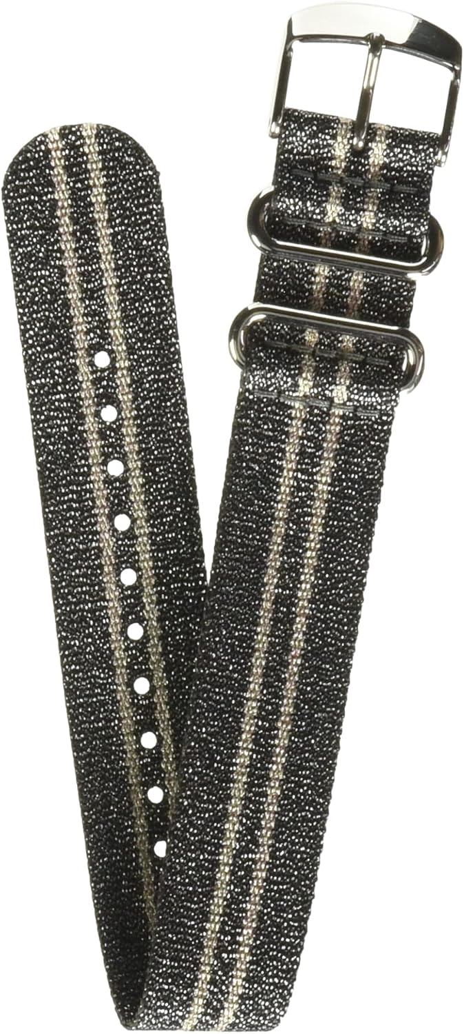 Timex Single-Layer 20mm Slip-Thru Strap