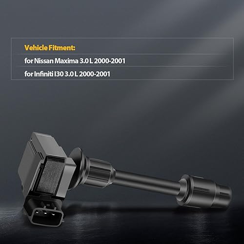 Vista 145 de OCPTY Juego de 4 bobinas de encendido compatibles con OE: UF604 C1685 apto para Mazda 3 para Mazda 5 2008-2015