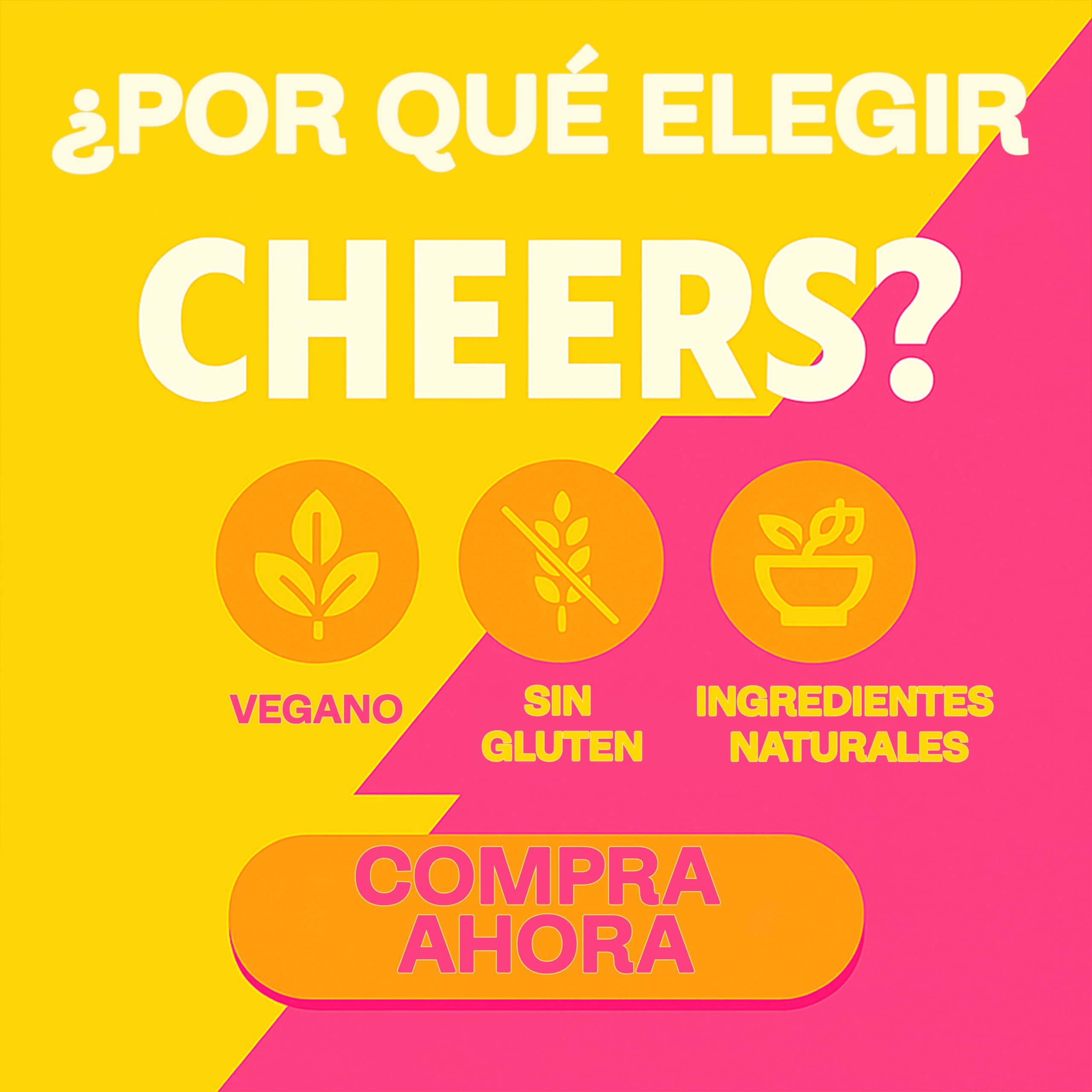 Cheers! Pre-Game – Gominolas Post-Celebración – DHM 910mg & Vitamina C – Soporte Hígado & Antioxidante – Blue Ginger 120mg & Cúrcuma + Complejo B Zinc – 18 Packs Individuales