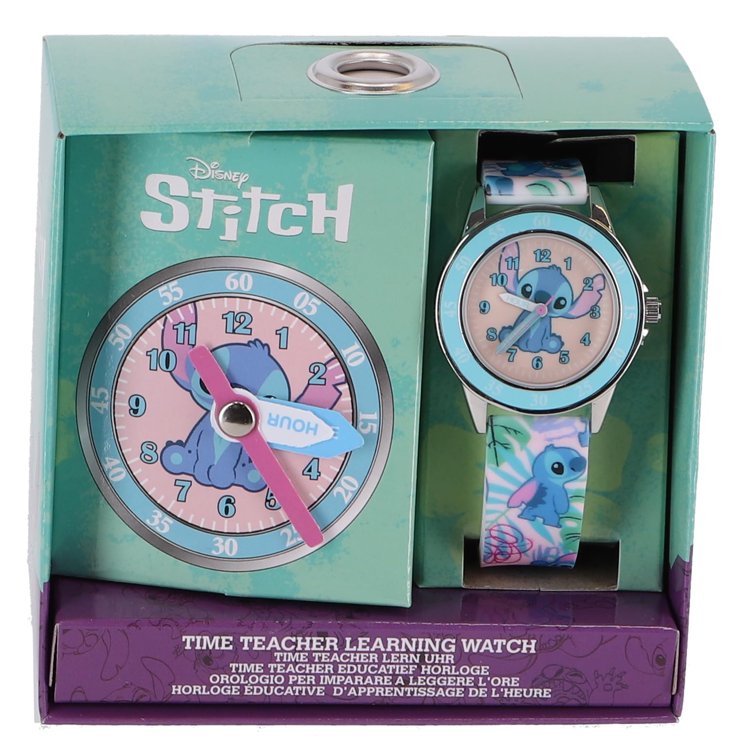 Disney Orologio Analogico al Quarzo Ragazza con Cinturino in Silicone