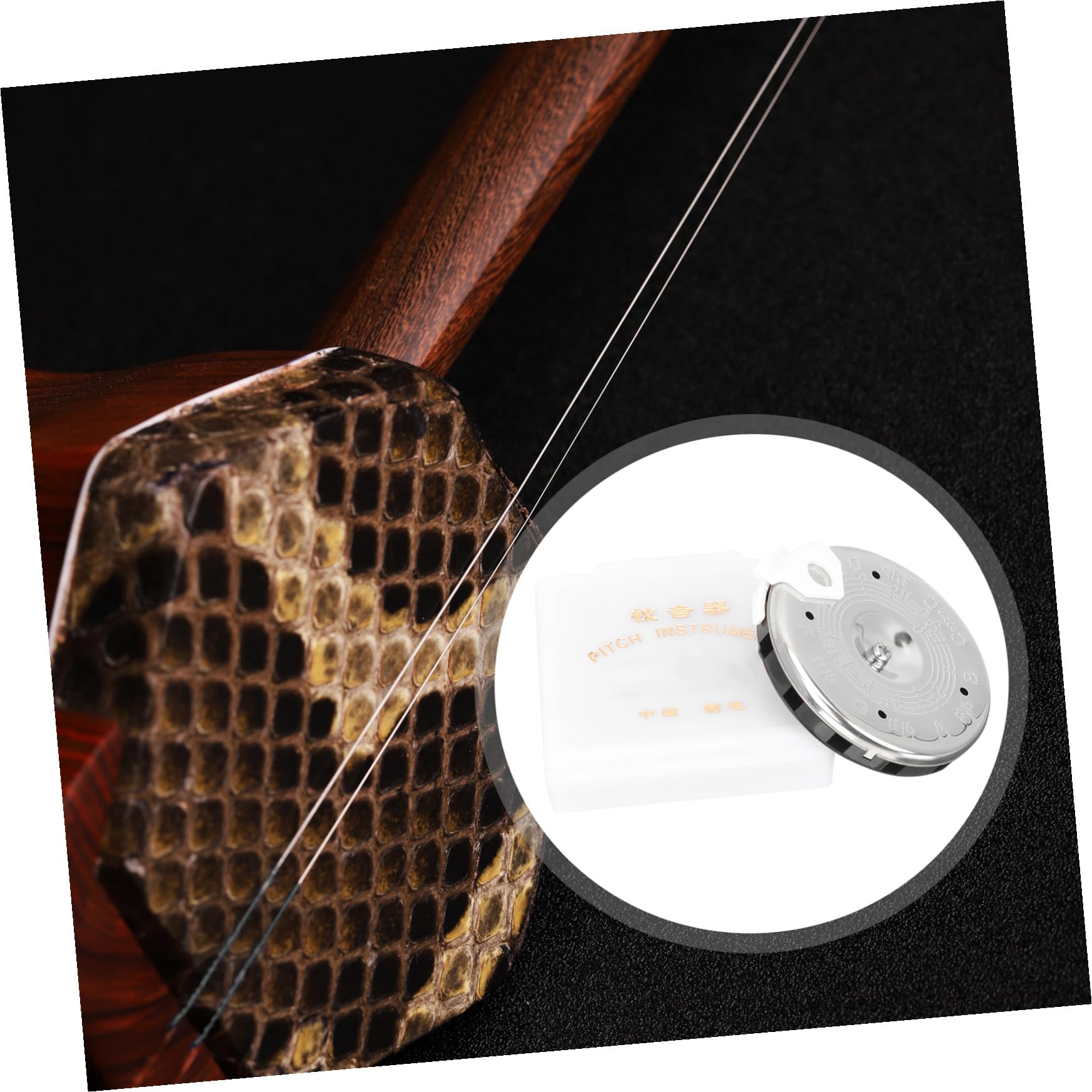 SUPVOX 4sets Accordatore Professionale Per Strumenti Musicali Dispositivo Di Accordatura Per Erhu Violino Chitarra e Ukulele Alta Sensibilità e Praticità Per Musicisti e Amatori