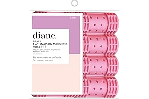 Snap-On Magnetic Rollers in Pink for Dreamy Pin Curls