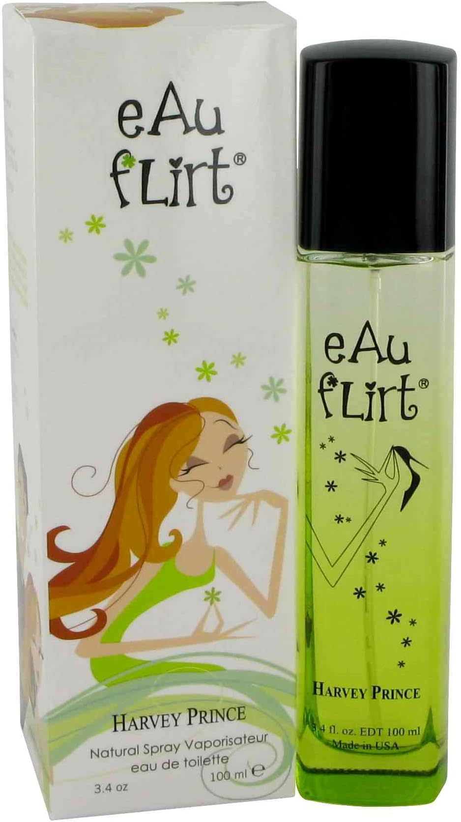 Eau Flirt by Harvey Prince Eau De Toilette Spray 3.4 oz for Women