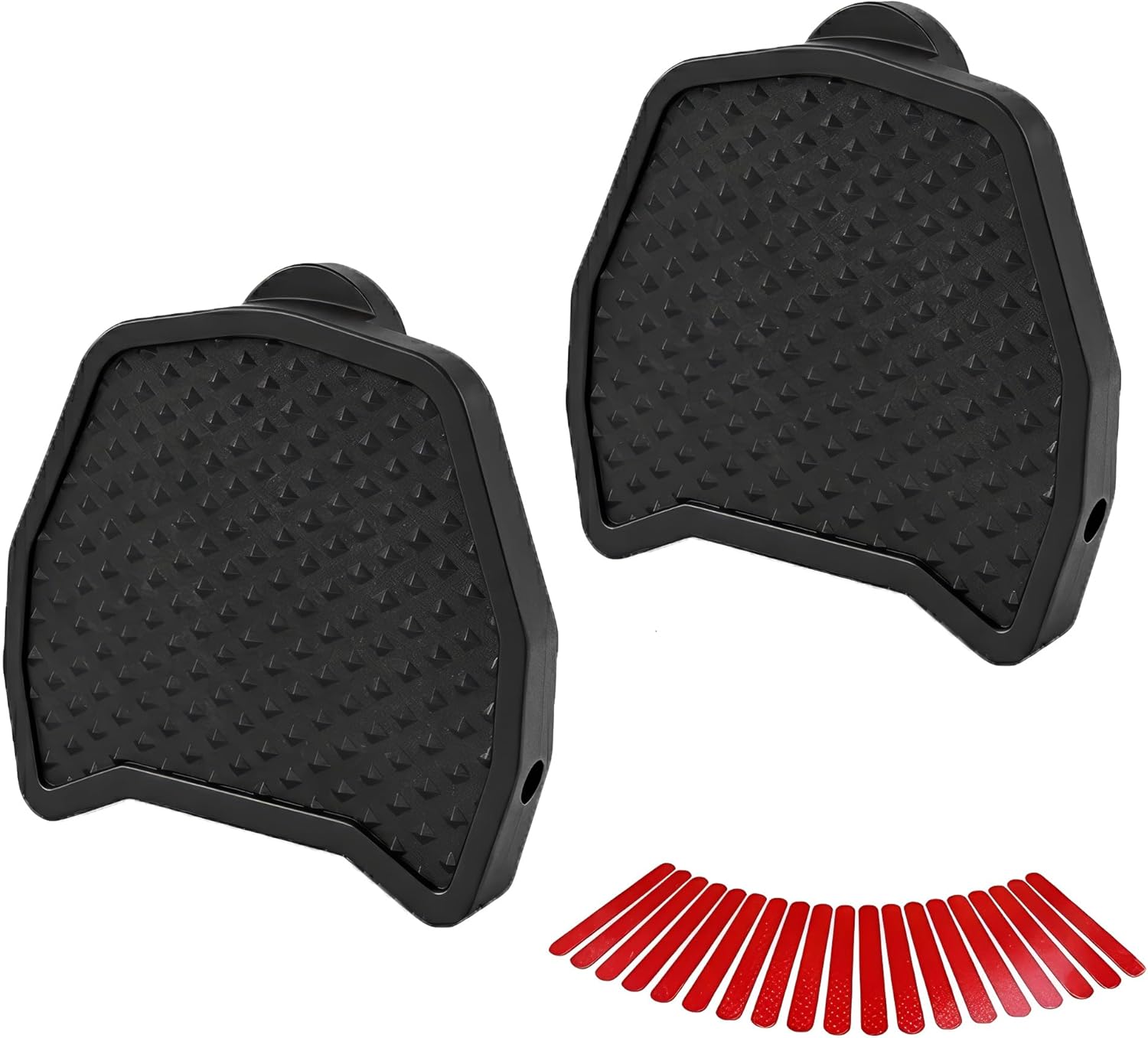 2 Stück Pedal Plate Adapter Kompatibel Mit Shimano SPD-SL Klickpedale Rennrad Zubehör, Umrüstsatz Auf Flache Rennrad Pedale, Leichtes Nylon Pedal Zubehör Für Alltag Und Freizeit, SPD SL Adapter