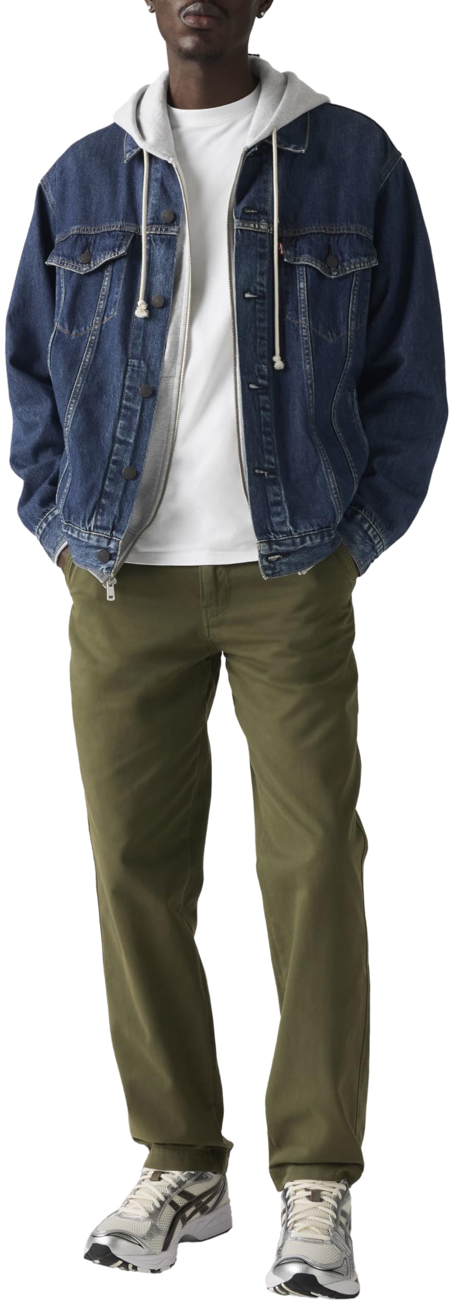 Levi’s XX Chino Authentic RLX Olive Night Auth, Olive Night Auth TWI, 31 W/32 L