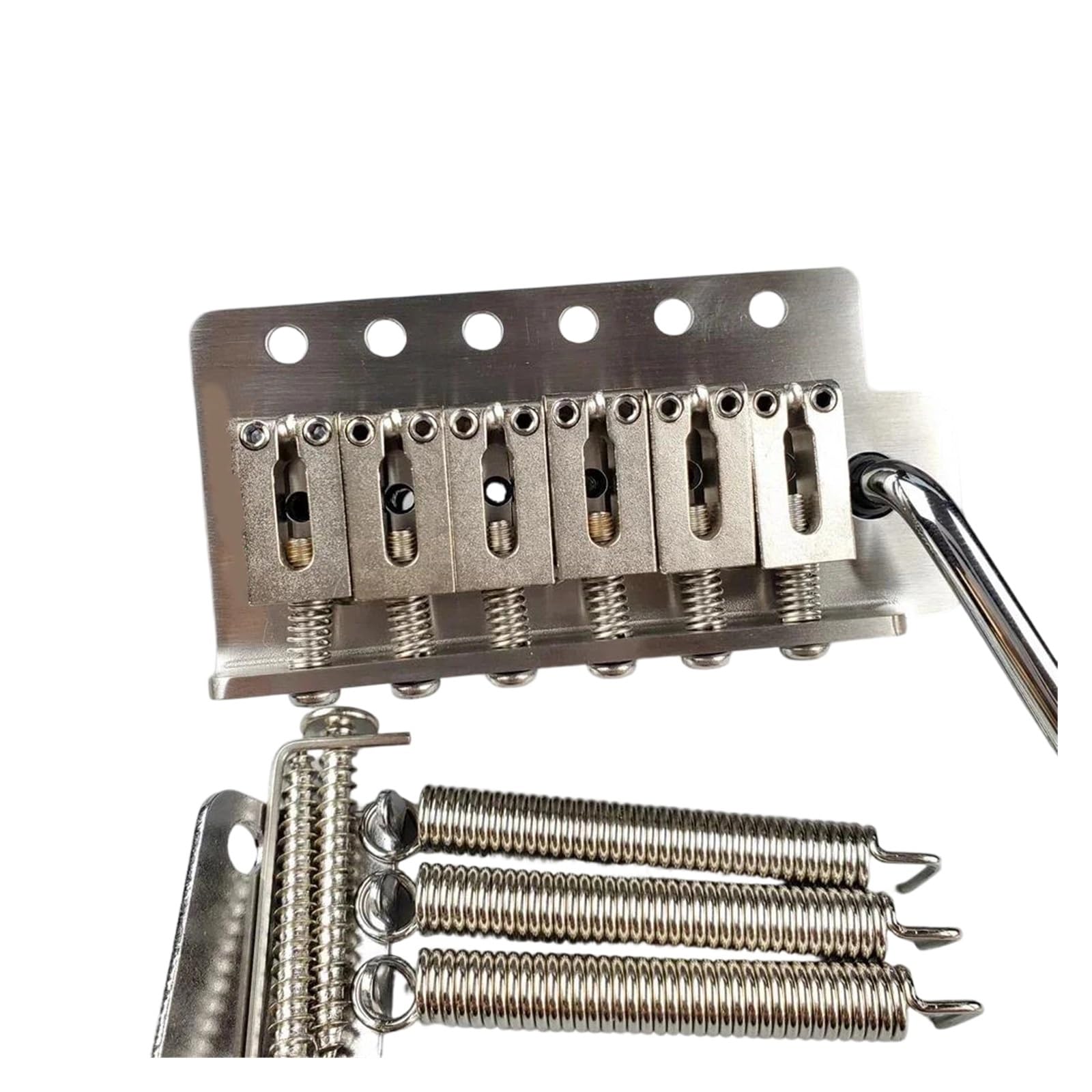 Puente Trémolo Para Guitarra Eléctrica De 52.5 Mm Con Montura De Acero Inoxidable/latón | Puente de guitarra(KY01S SS)