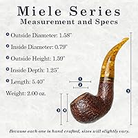 Vista 3 de Savinelli Miele 642 Acabado Rusticado