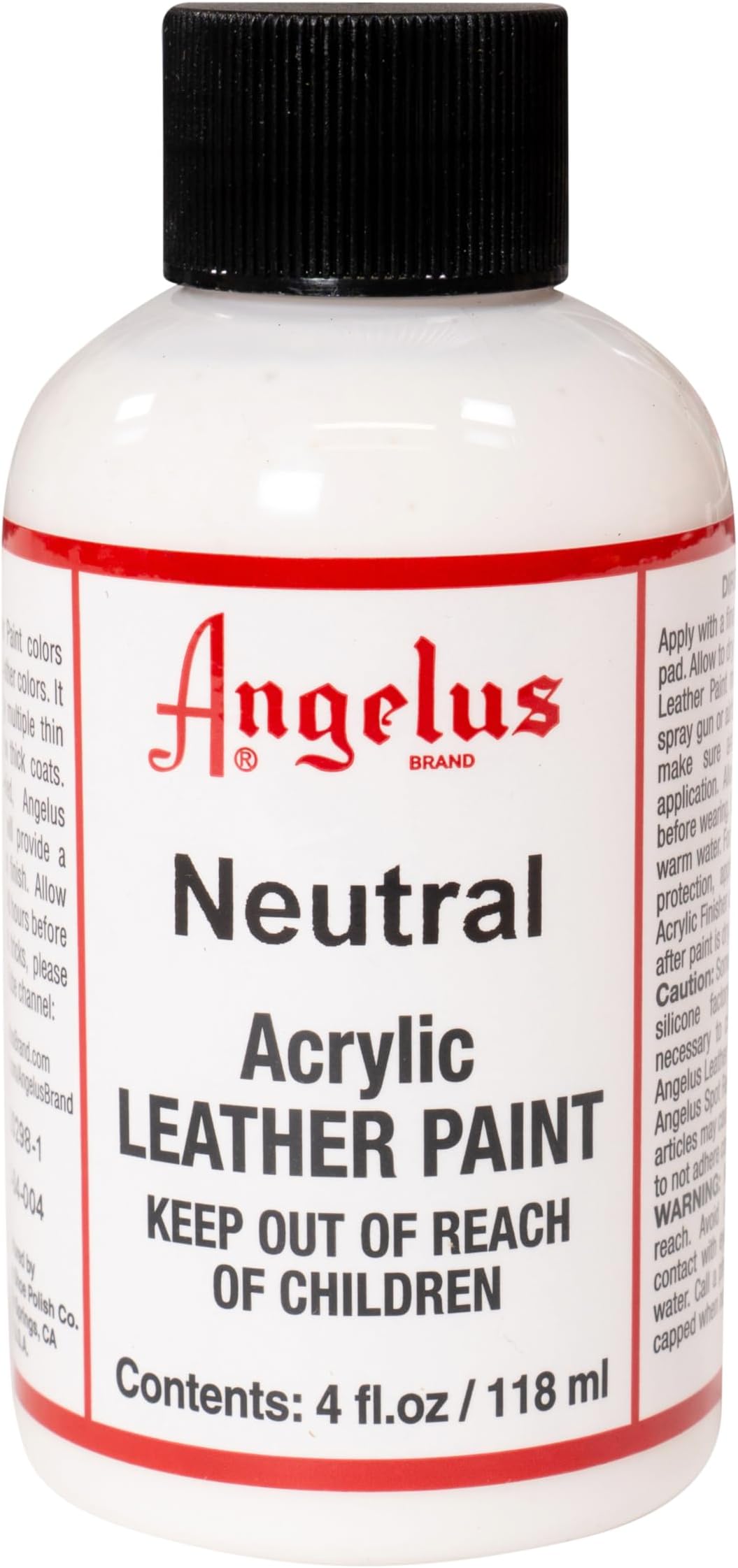 Angelus Leather Paint 4 Oz Neutral