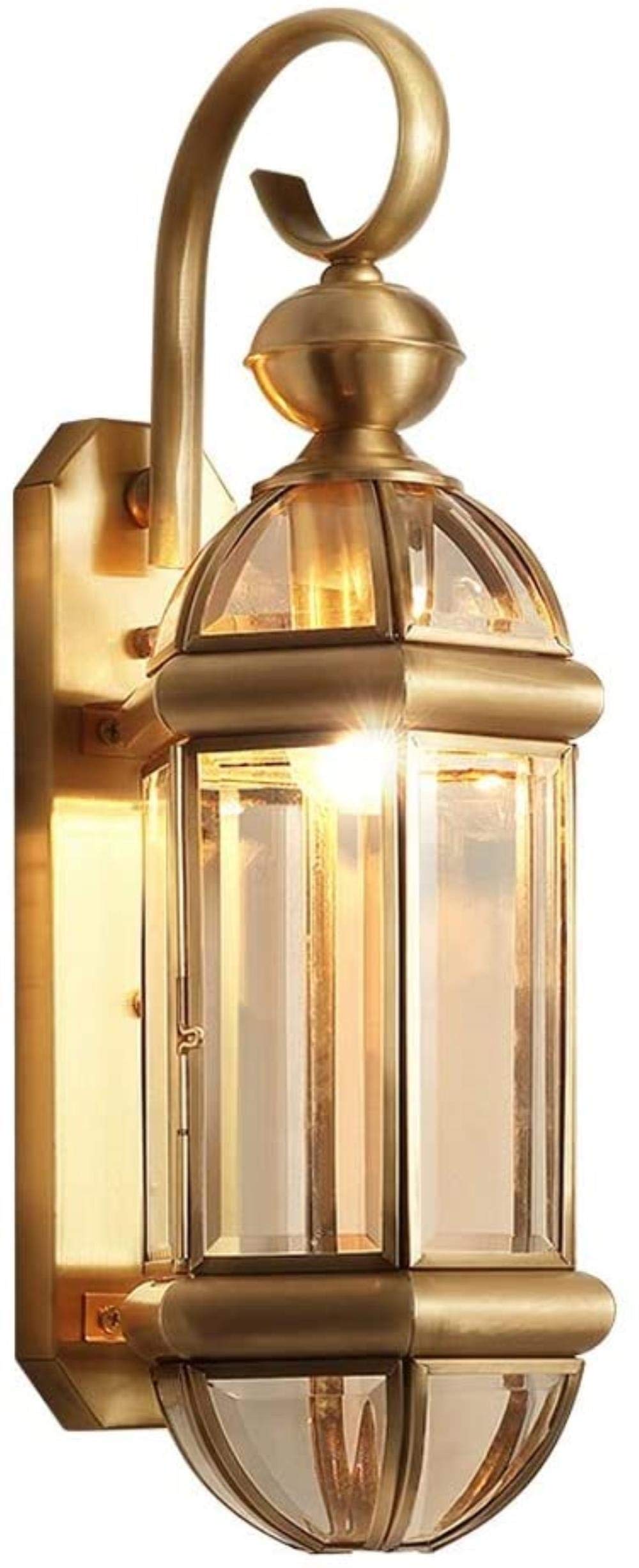 HynJGih Wall Lights,Copper Wall Light Waterproof Balcony Wall Light Villa Garden Courtyard Light Aisle Corridor Outdoor Wall Light Decoration