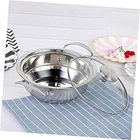 Vista 7 de HEMOTON Perilla de repuesto para tapa de olla, mango de tapa de sartén plana para ollas de cocina, agarres de mano de acero inoxidable