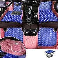 Vista 26 de TAHALI Tapetes de automóvil para todo tipo de clima, impermeables, antideslizantes, hechas a medida, para automóvil, SUV, camionetas, protegen