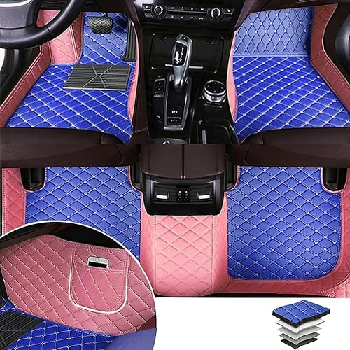 Miniatura 39 de Tapetes personalizados para el 95 % de los sedán, SUV deportivos, protección para todo tipo de clima, de cuero, impermeables (naranja)