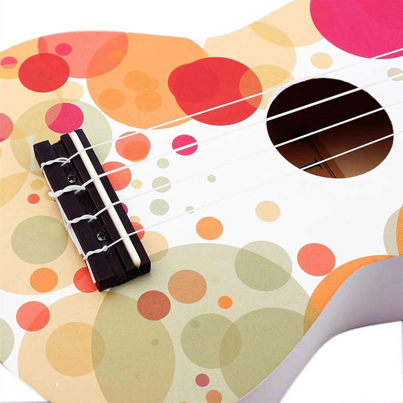 21-calowe Ukulele 4-strunowe Gitarowe Kolorowe Ukulele Z Torbą Tuner Części I Akcesoria Do Gitary Capo Zestaw Startowy do Ukulele