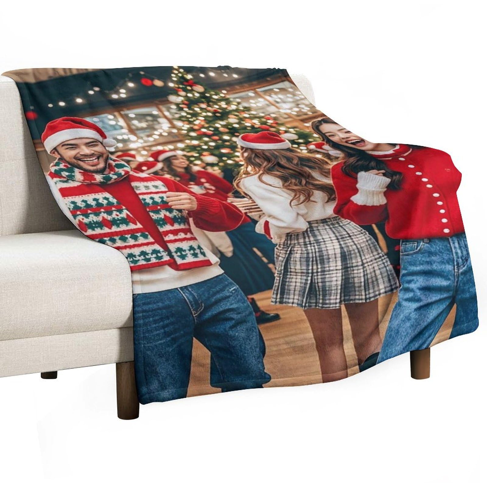 Couverture flanelle anti-boulochage pour vos soirees camping