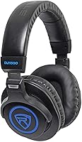 Vista 2 de Rockville Auriculares DJ con cable de bobina desmontable, caso+almohadilla extra (DJ1500)