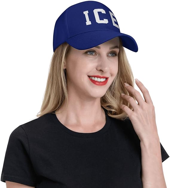 Ice Hat Adjustable Strap Baseball Cap, Unisex