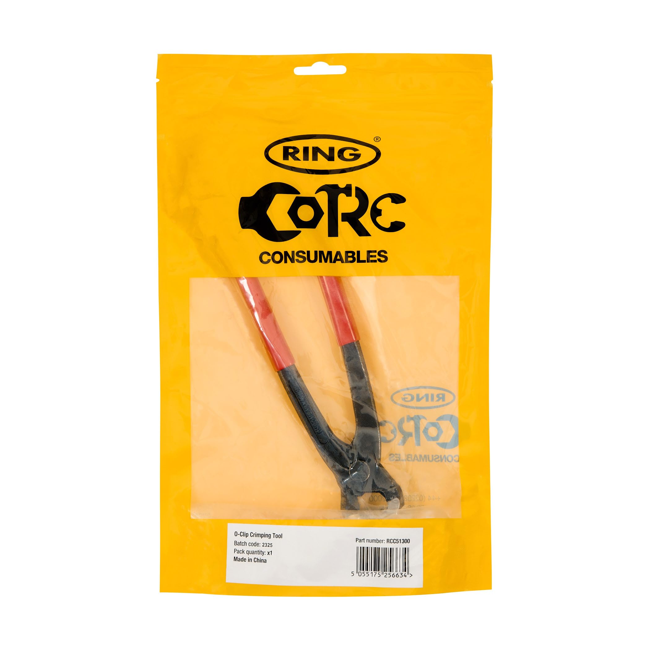Outil de sertissage RING fermeture avant pour éviter les fuites