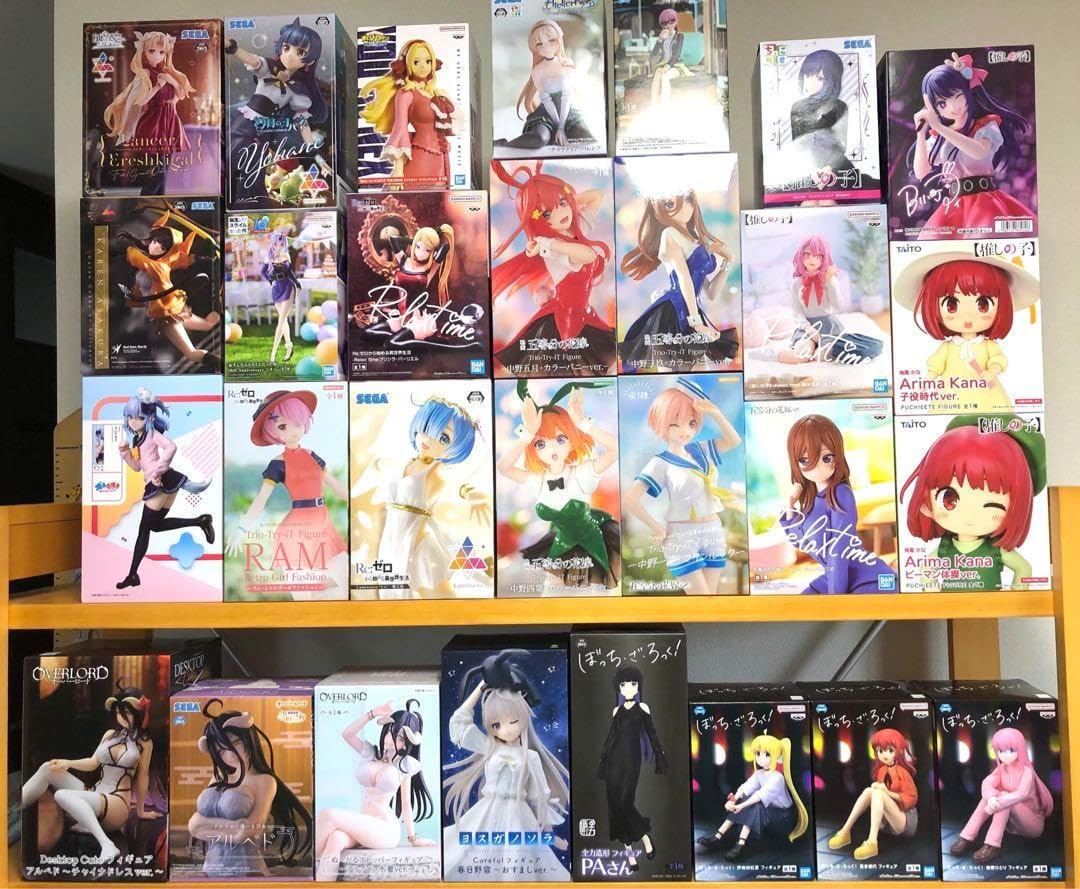 美少女フィギュア58点 AMP+ 推しの子 フリーレン リゼロ リズ アルベド