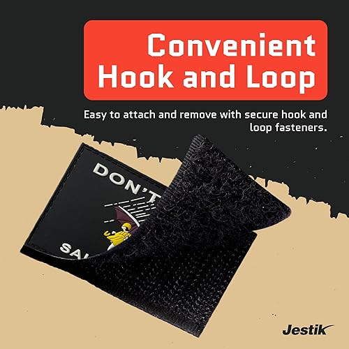 Miniatura 4 de Don't Be A Salty Creative Humor - Parche táctico militar para moral, divertidos parches tácticos, cierre de gancho y bucle de goma de PVC, parches