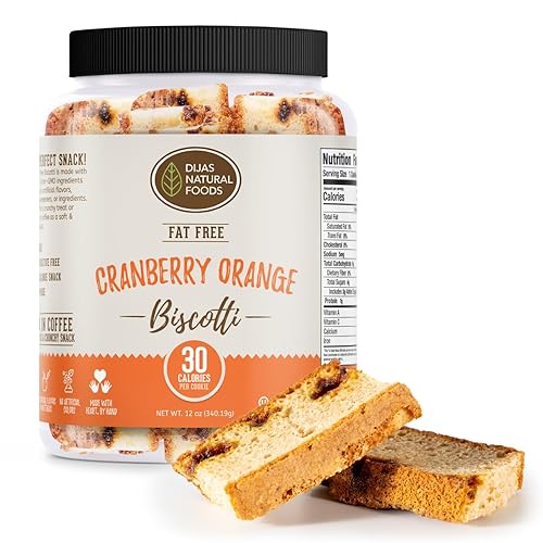 Miniatura 9 de DIJAS Natural Food s Galleta Biscotti sin grasa ingredientes naturales libres de conservantes delicioso aperitivo bajo en calorías anís de almendra