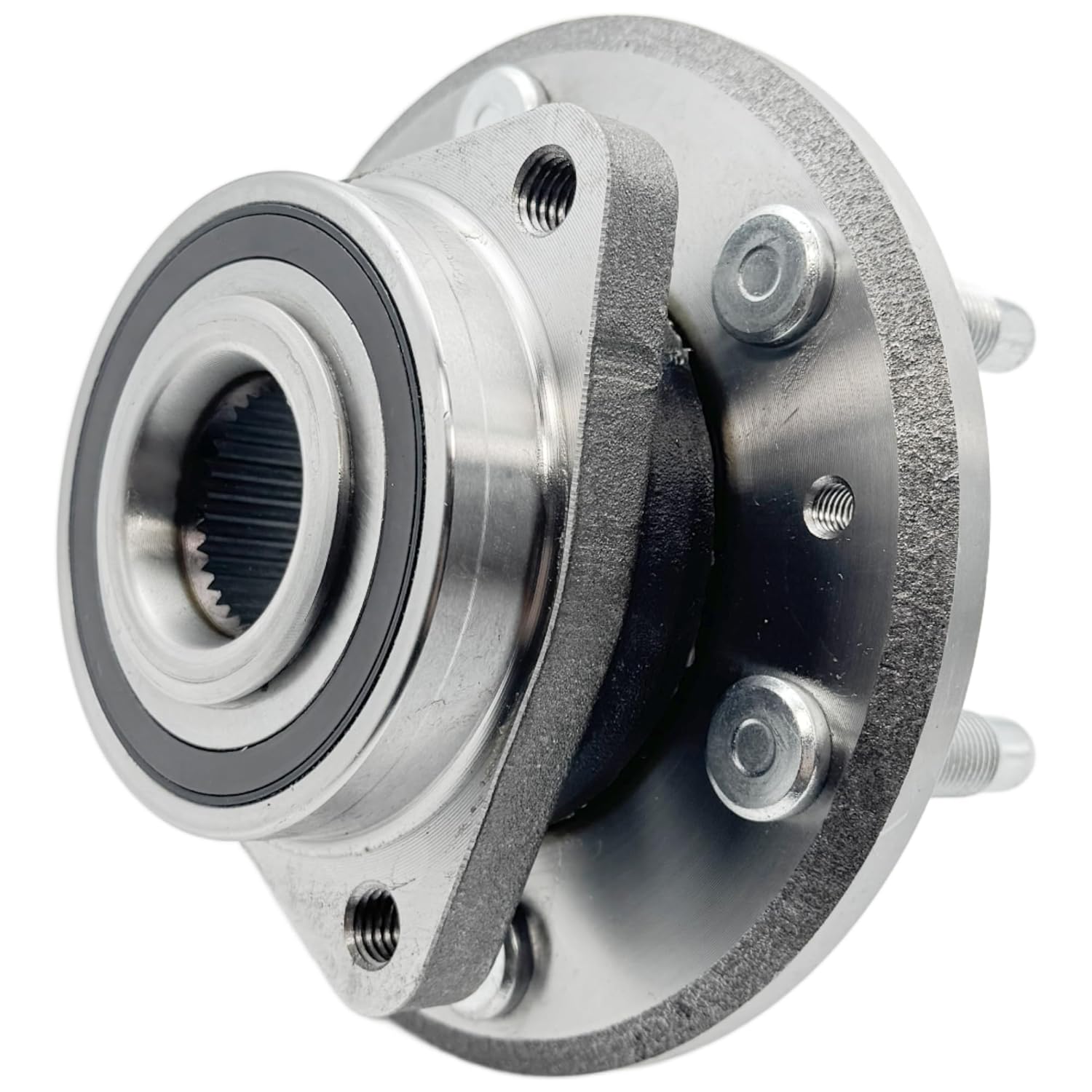 front/rear wheel hub bearing assembly fit for 2008-2017 buick enclave, 2009-2017 chevy traverse, 2007-2016 gmc acadia, 2007-2010 staurn outlook, 6 lugs w/abs (513277)