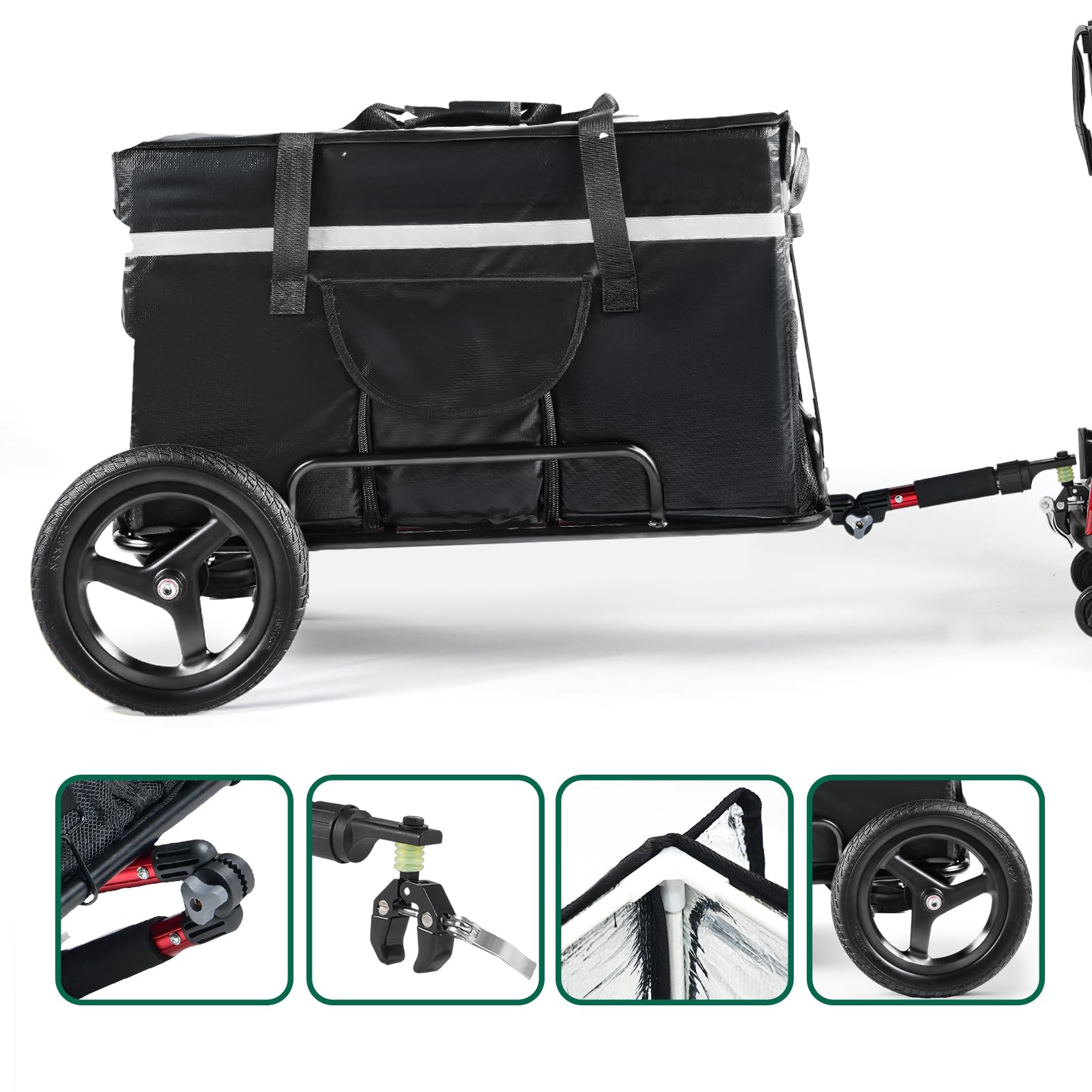 Bollerwagen für E-Scooter Anhänger