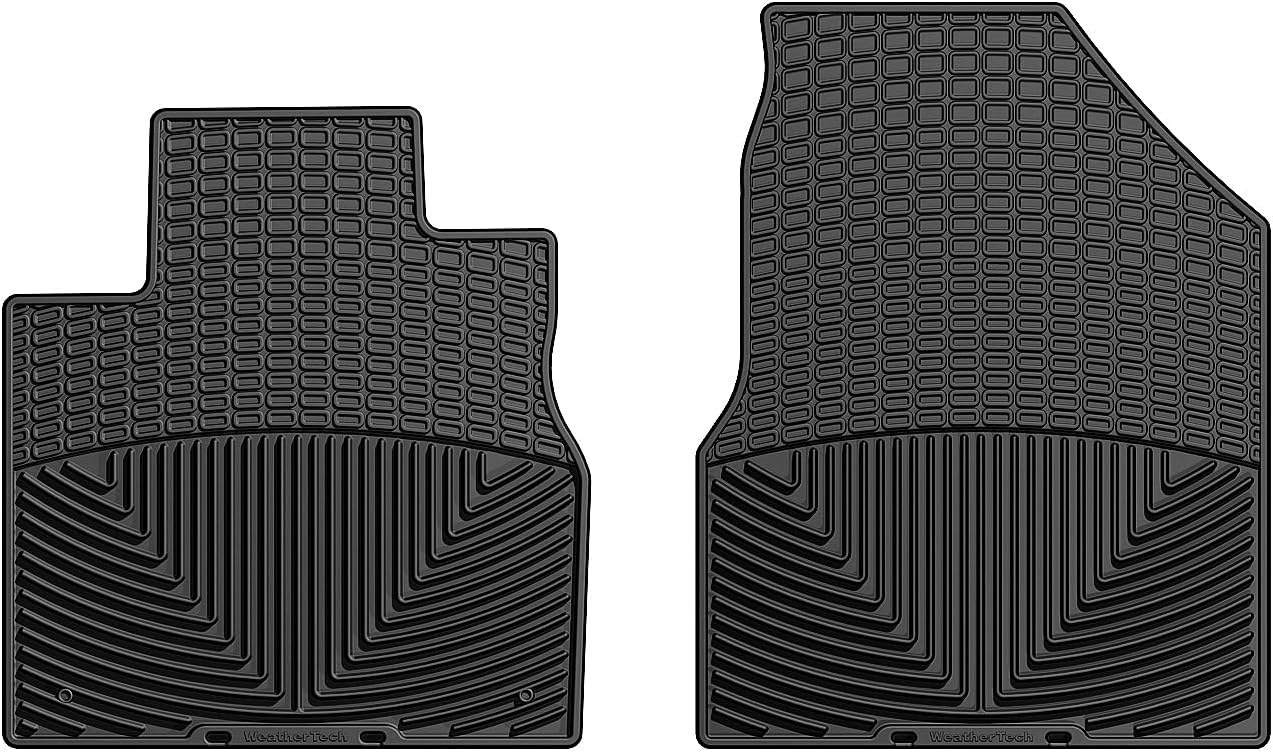 WeatherTech All-Weather Floor Mats for Nissan Murano - 1st Row (W220), Black