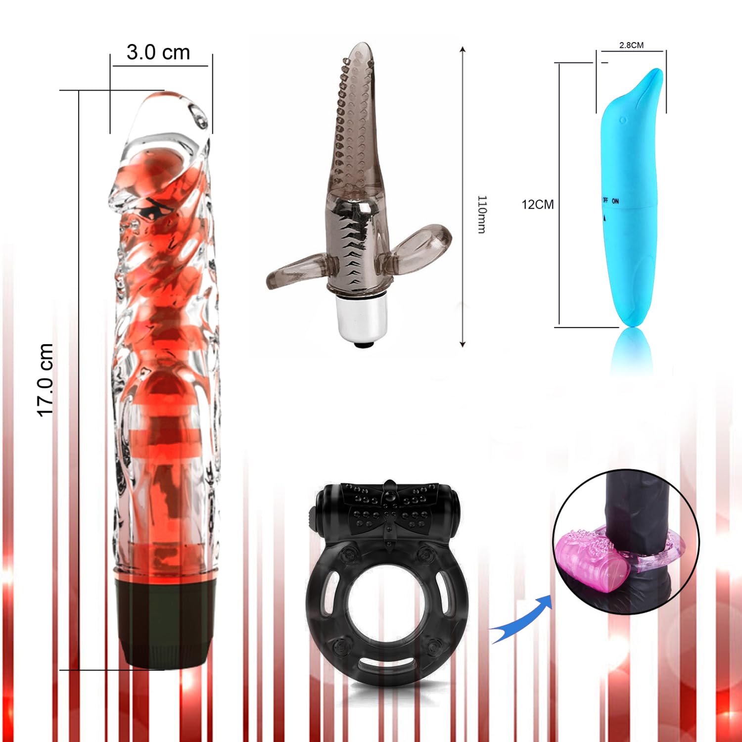 30pcs BDSM Kit Bondaged kit Adult,Sex Toy kit for Adult Toys,Restraint Set for Sex Accessories BSDM Toys for Couples,Sex Things for Couples Kinky,Sex Toy Set Sex Kits Sexual Pleasure Tools for Women