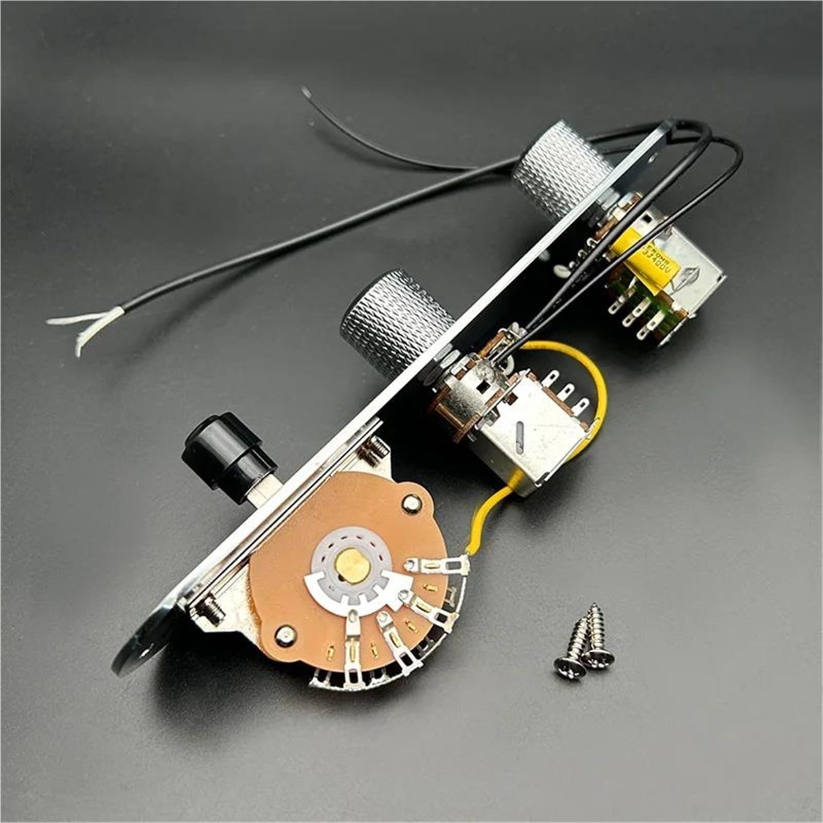 Potenciómetros Push/Pull De 250 K Con Precableado Para Placa De Control Piezas De Guitarra(Type2)