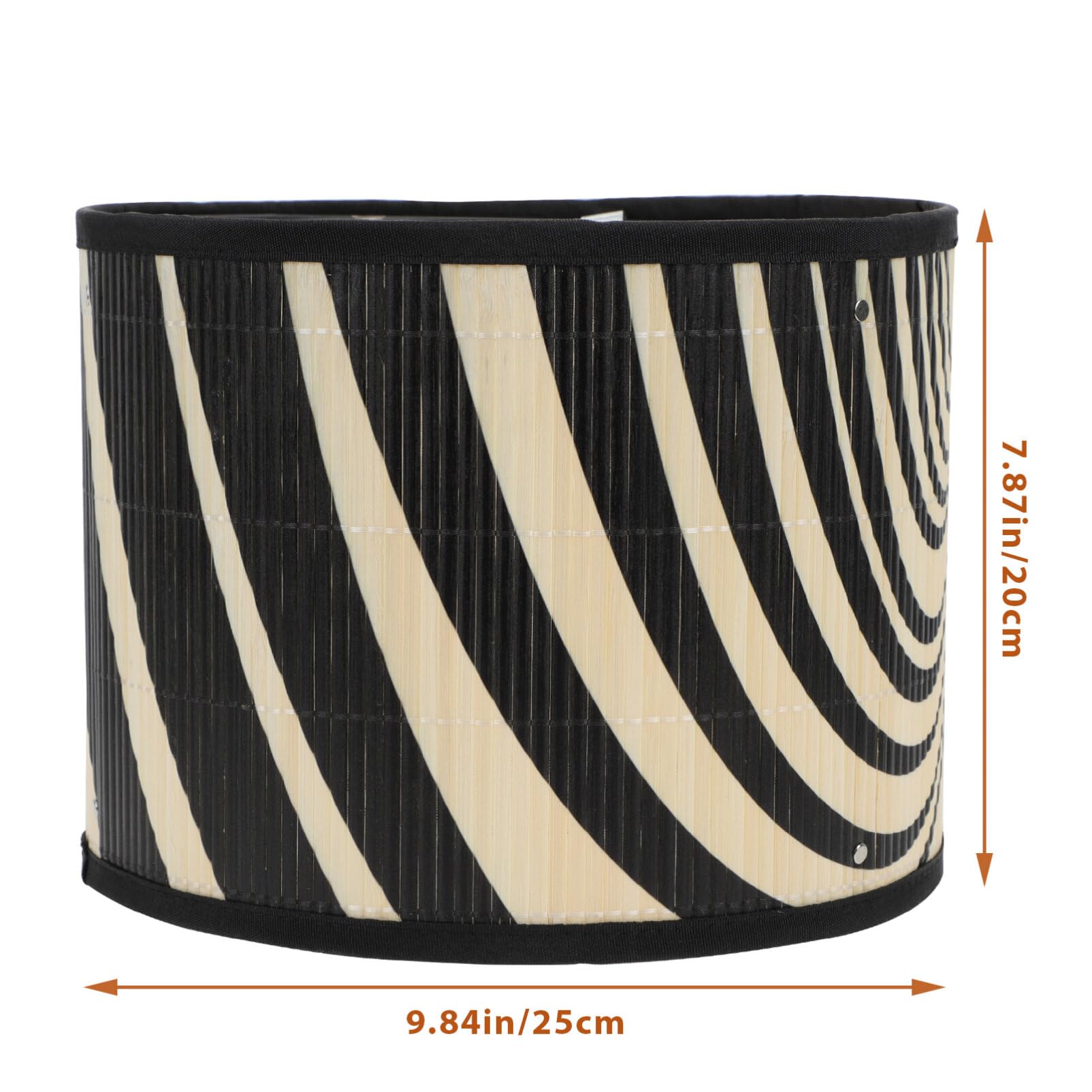 SHERCHPRY Pantalla Geométrica Pantalla De Lámpara De Techo De Madera Pantalla De Lámpara De Color Bambú Tonos Claros De Reemplazo Mesita De Noche Rota Accesorios Para Lámparas Planchar