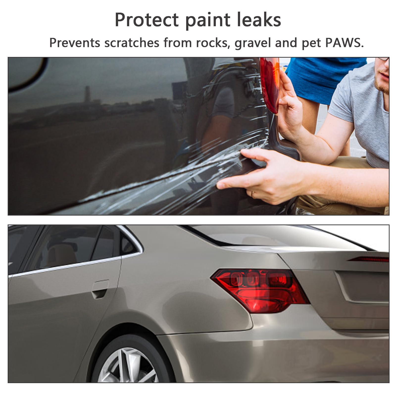 Protezione Paraurti Pellicola Vernice IN Trasparente Per VW Polo V 6R - Foto 10