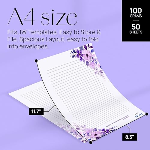 Miniatura 2 de JW carta escritura papel papelería, suministros de ministerio de JW, suministros de servicio de campo JW, accesorios jw.org, ideas de regalos de