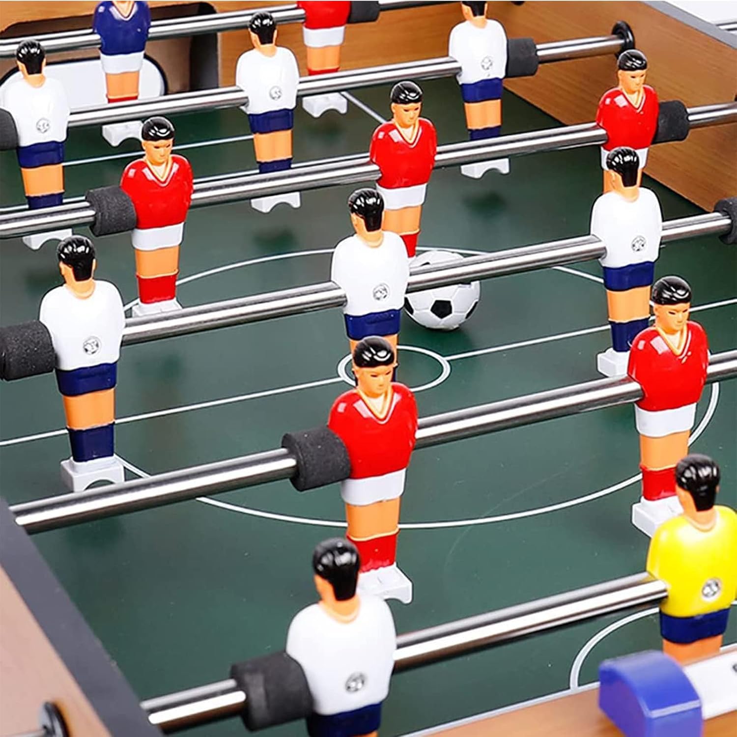 COYEUX 48" Foosball Table, Competition Foosball Table for Home, Standard Foosball Table, for Arcades, Game Room, Bars, Parties, Family Night 120 * 60cm