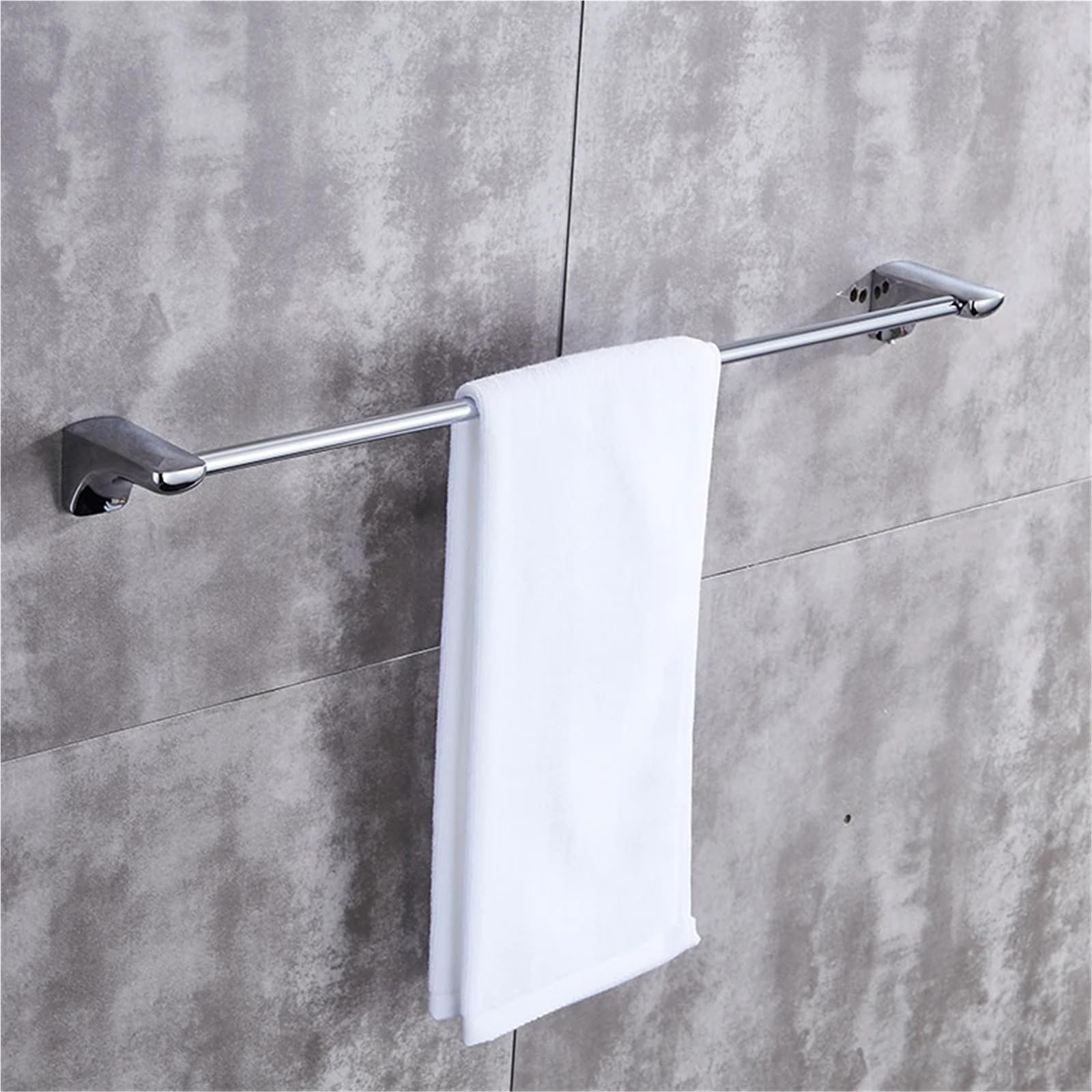 Barras de Apoyo para baños Herrajes de baño Toallero Cromado Portarrollos de Papel higiénico Jabonera Toallero Accesorios de baño(2)