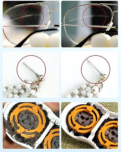 Miniatura 5 de Limpiador ultrasónico de gran capacidad de 40 KHz de 27.1fl oz con calentador y temporizador, máquina ultrasónica portátil de bajo ruido, limpiador